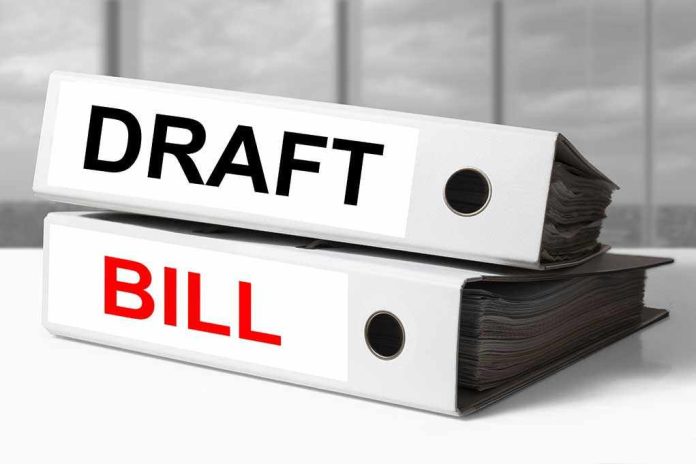 238590376 Two binders labeled Draft and Bill