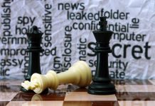 Grandmaster Found DEAD – Only 29! Chess pieces with secretive background text pattern