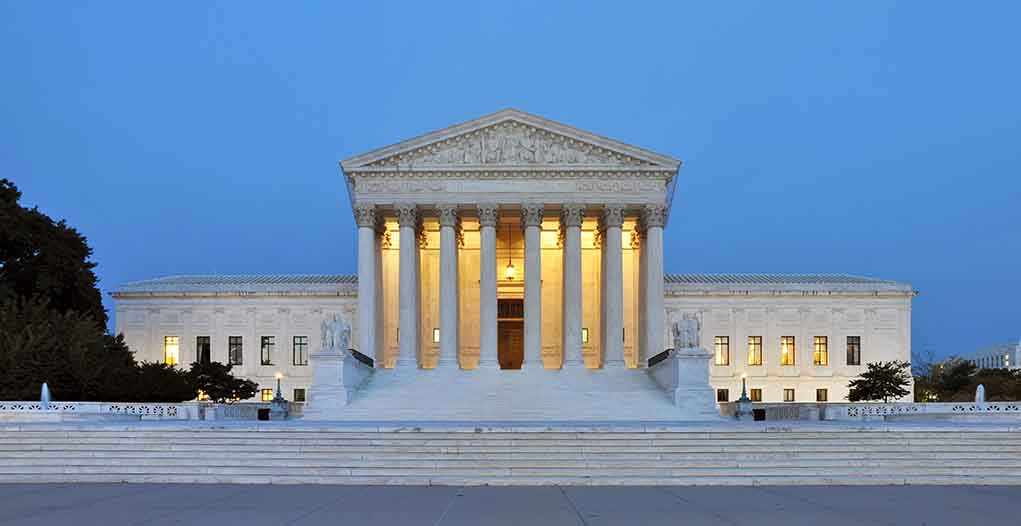 shutterstock_135286625.jpg The U.S. Supreme Court building illuminated at night