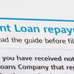 Document titled Student Loan repayments with instructions for filling out forms