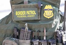 Trump Orders Epic New Deployment – Liberals Suffer Melt Down Border Patrol vest with gear and communication equipment.