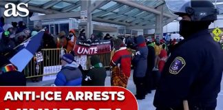 Anti-ICE Protesters Arrested Outside Migrant Hotel