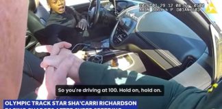 ARRESTED Olympic Star BEGS Cop - Jail Anyway