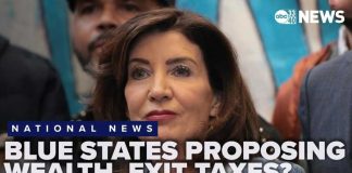 Dems Turn To Unconstitutional Exit Taxes After Their Policies Drive Wealthy Out