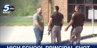 Hero Principal Stops Active Shooter - Gets SHOT
