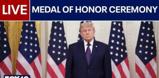 Trump Awards 3 Medals Of Honor In Heartfelt Ceremony 🔴LIVE: President Trump awards Medal of Honor to 3 military heroes | FOX 10 Phoenix