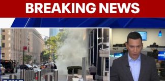 Explosion Rocks Federal Building – Suspect CAUGHT! Fireworks explode outside of NYC's immigration court at 26 Federal Plaza