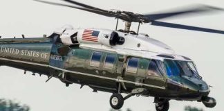 Marine One helicopter