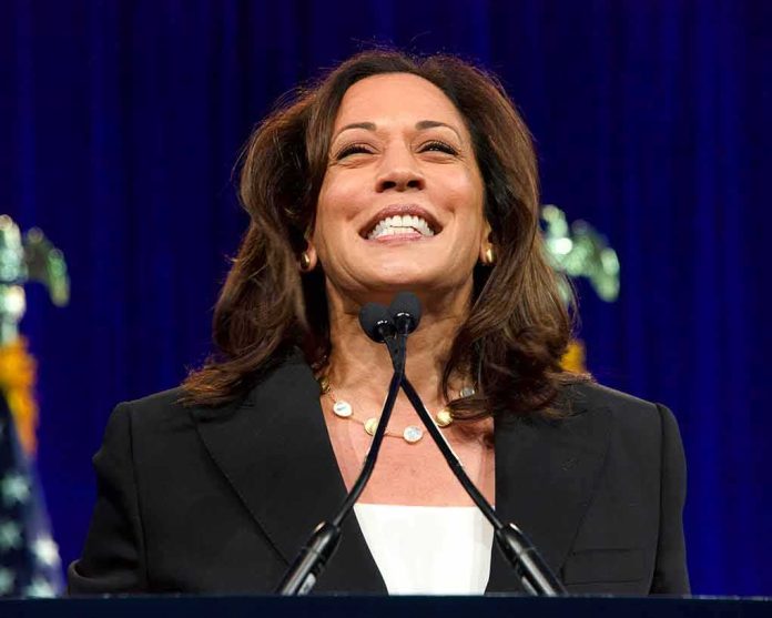 shutterstock_1486862840 smiling woman speaking at a podium