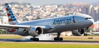 Engine ERUPTS Midair – Passengers Panic! airliner landing on runway with smoke from tires