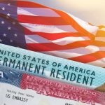 Trump Pulls Off Another Miracle American Rescue! U.S. flag with visa and permanent resident cards