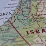 Ambassador NUKES Woke Congressman’s ‘Detained’ Story Map close-up of Gaza and southern Israel
