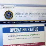 Trumps NEW Man Lines Mass Bureaucracy Firings! Webpage showing government agency site with operating status notice