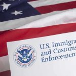 ICE Deports Sergeant’s Wife – National Outrage U.S. flag with government document and seal